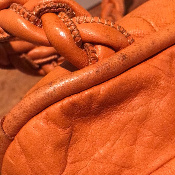 Hobo International Pumpkin Colored Hobo Bag - Picture 10 of 16